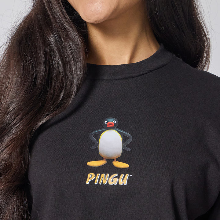 Pingu Noot Noot T-shirt - Black