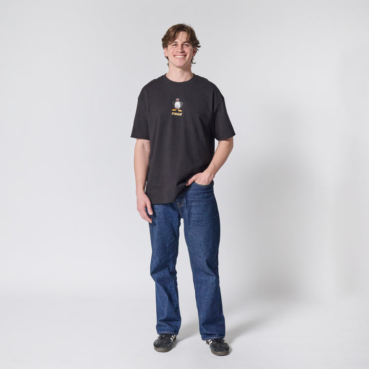 Pingu Noot Noot T-shirt - Black