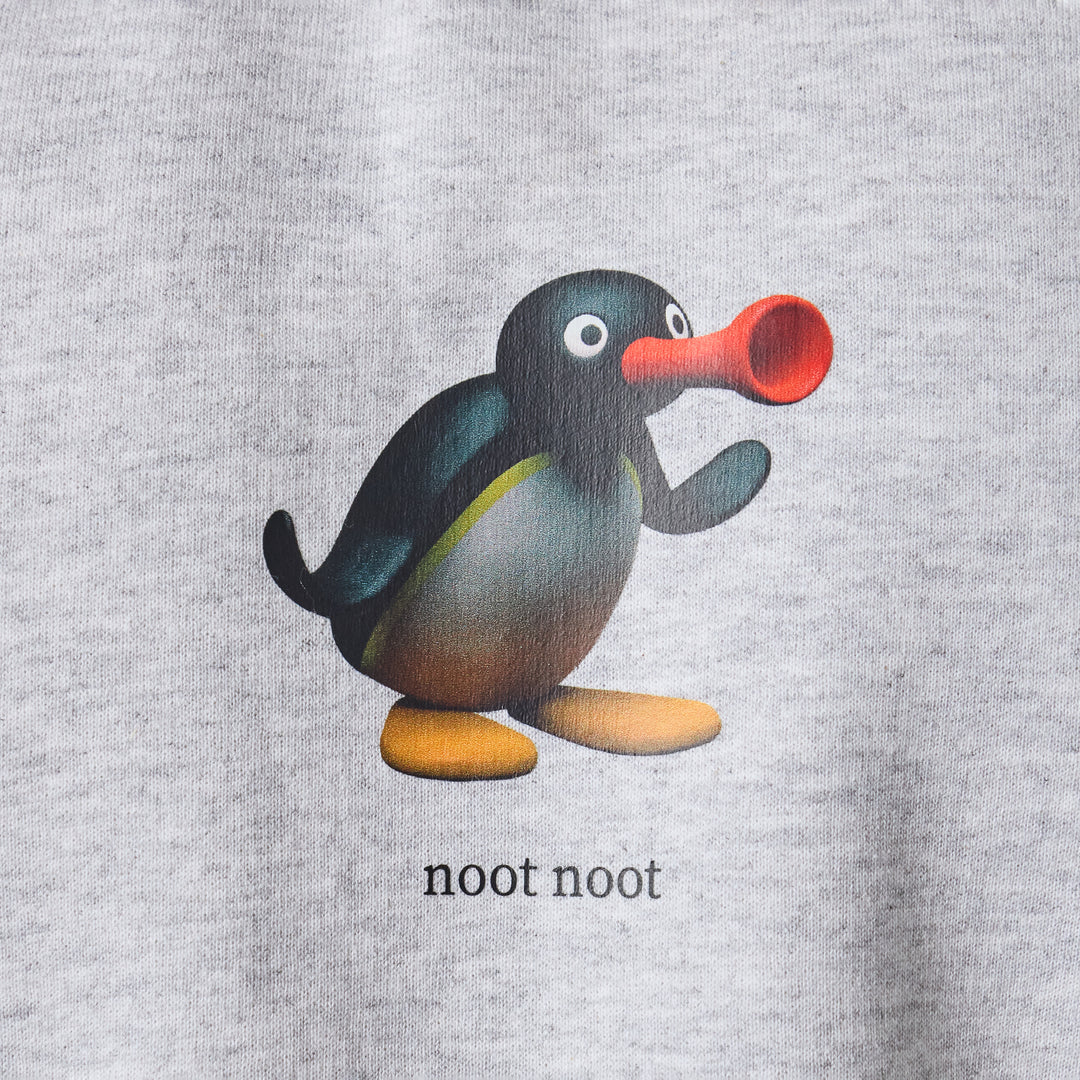 Pingu Noot Noot Crewneck - Grey