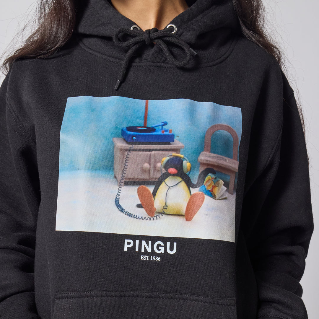 Pingu Chill Hoodie - Black