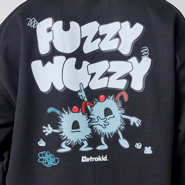Big Comfy Couch Dustbunnies Crewneck - Black
