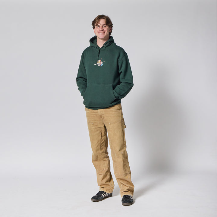 Log Driver's Waltz Hoodie - Forest Green