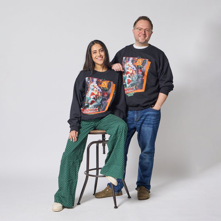 Pee-wee's Playhouse Christmas Special Crewneck - Black