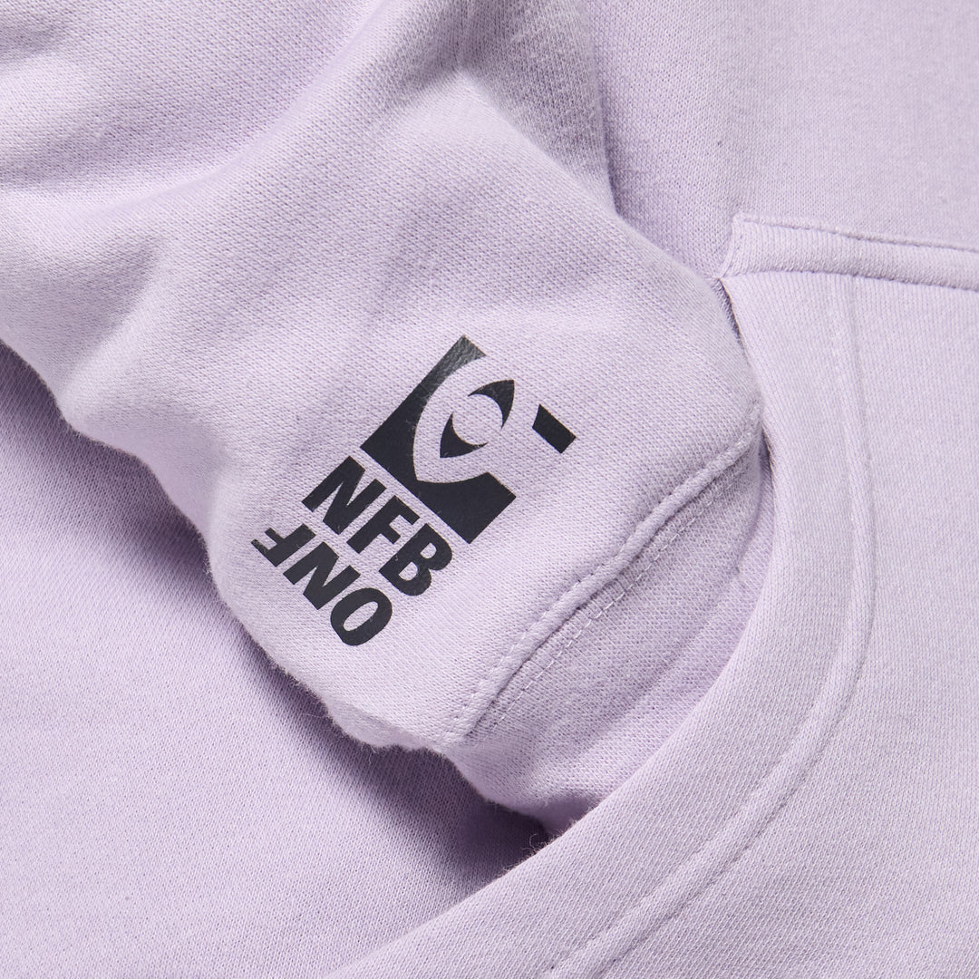 The Cat Came Back Hoodie - Lilac