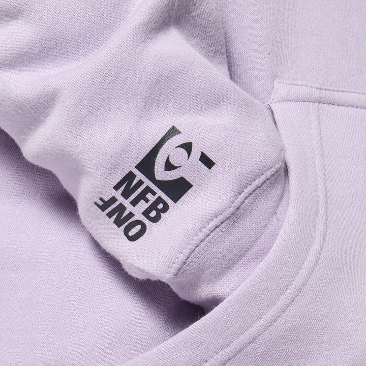 The Cat Came Back Hoodie - Lilac