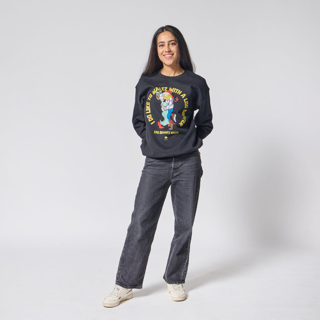 Log Driver's Waltz Crewneck - Black