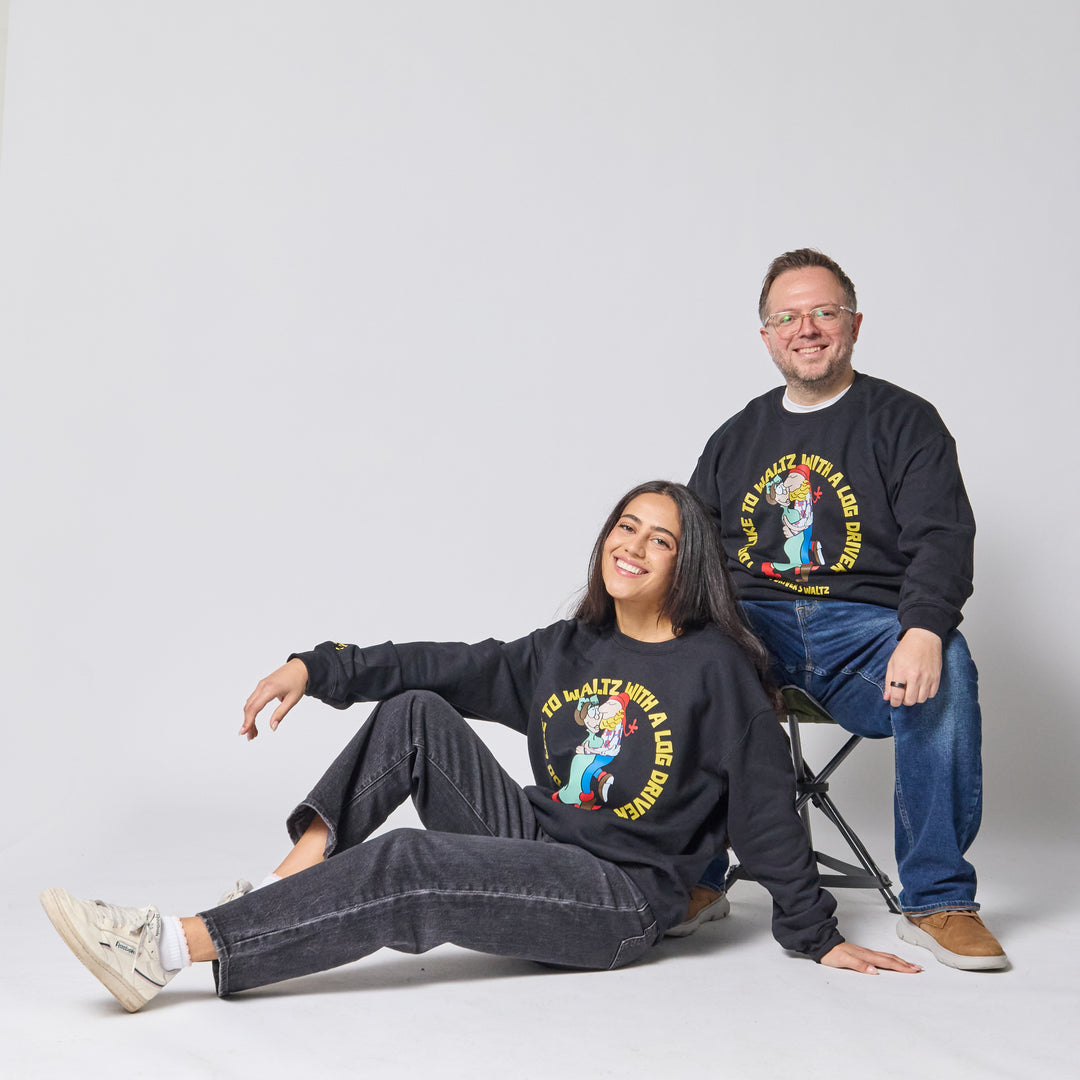 Log Driver's Waltz Crewneck - Black