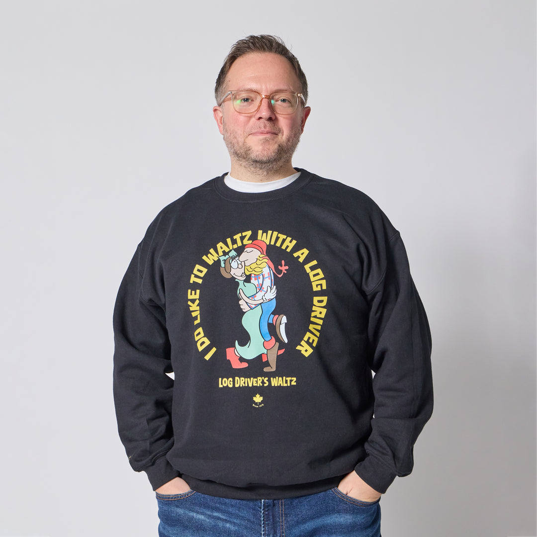 Log Driver's Waltz Crewneck - Black