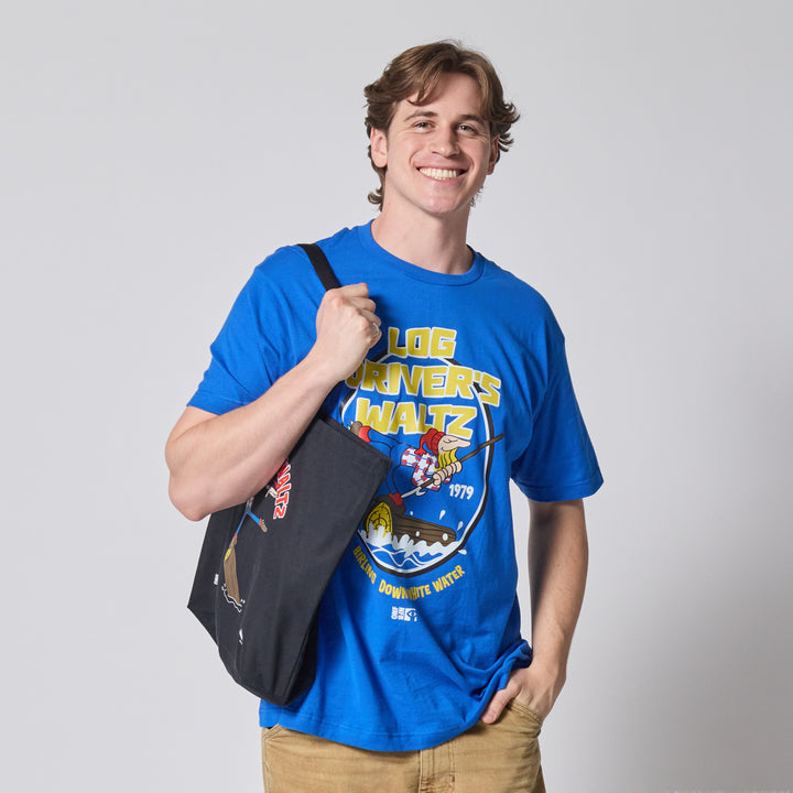 Log Driver's Waltz Tote Bag - Black