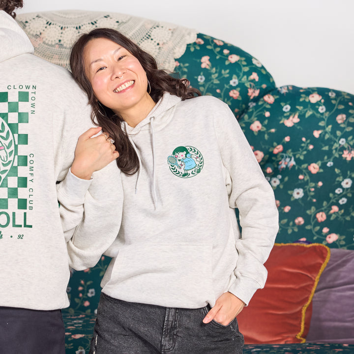 Big Comfy Couch Comfy Club Hoodie - Heather Oatmeal