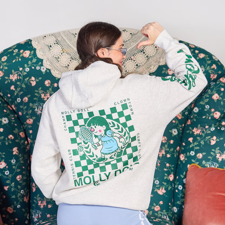 Big Comfy Couch Comfy Club Hoodie - Heather Oatmeal