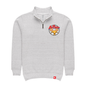 Arthur Retrokid Officially Licensed 1/4 ZIP Sweater Logo Embroidered Read Checkered Circle Logo
