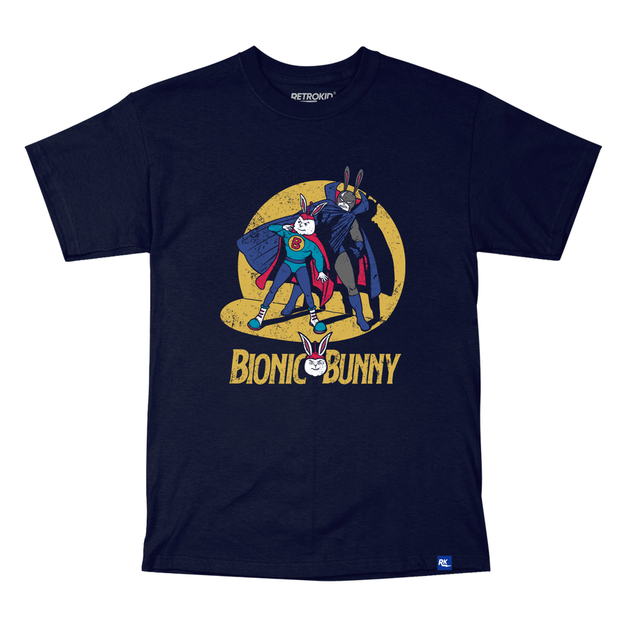 ARTHUR Licensed Apparel T-Shirt Bionic Bunny Buster Bunny Dark Bunny Navy Retrokid 