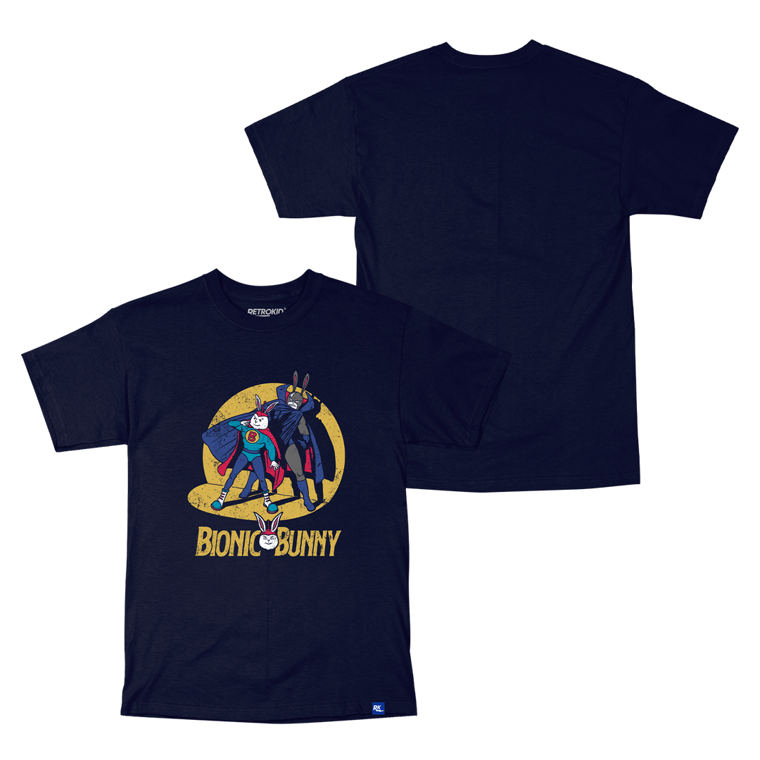 ARTHUR Licensed Apparel T-Shirt Bionic Bunny Buster Bunny Dark Bunny Navy Retrokid 