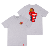 Arthur Retrokid Officially Licensed T-Shirt Francine Frensky F is for Francine Grey Red
