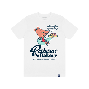 Arthur Ratburn's Bakery T-Shirt - White