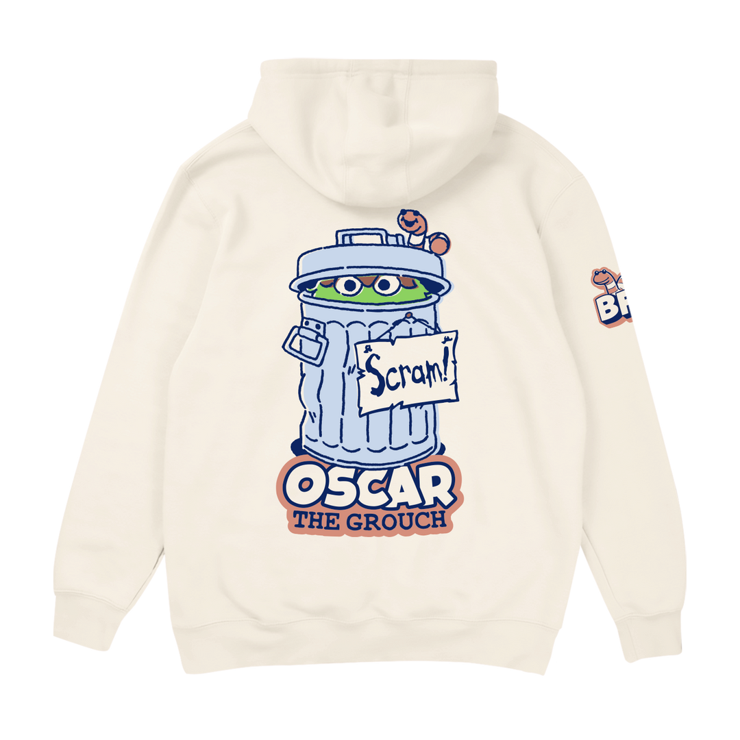 Sesame Street BFF Hoodie - Ivory