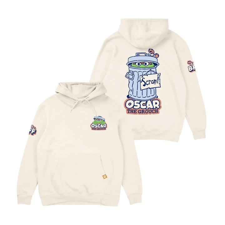 Sesame Street BFF Hoodie - Ivory
