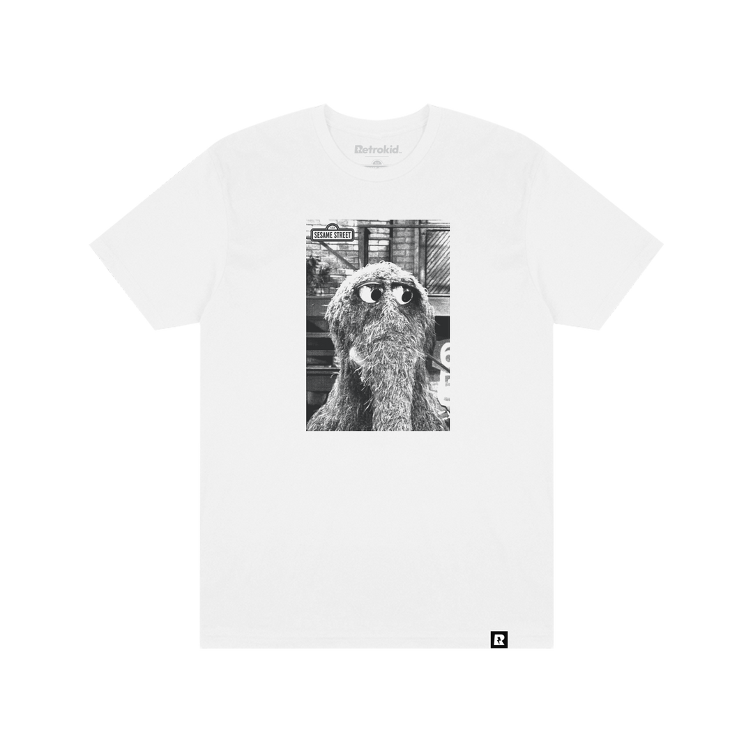 Sesame Street Snuffleupagus T-shirt - White