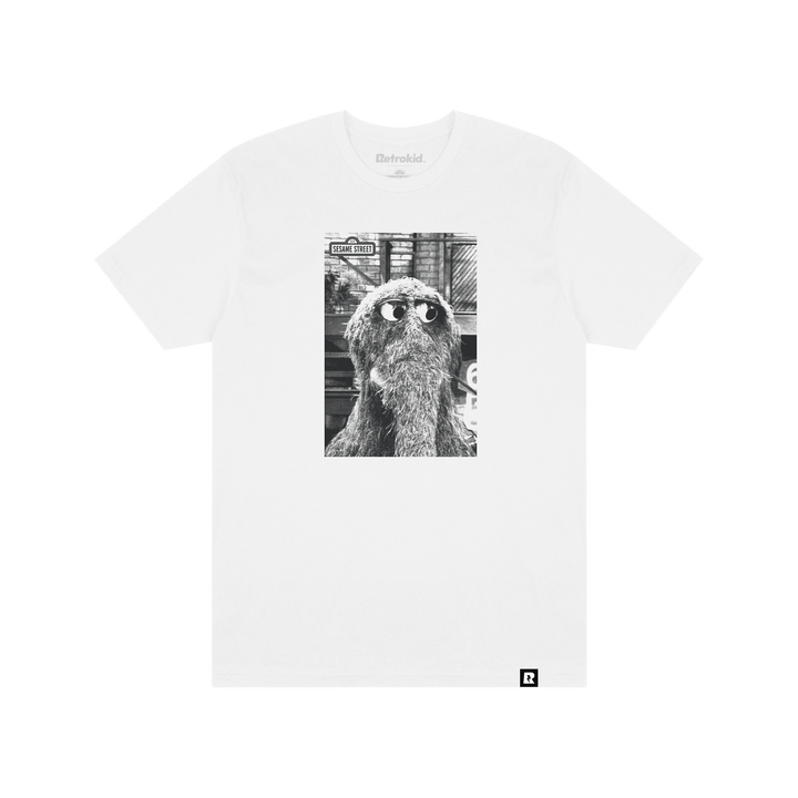 Sesame Street Snuffleupagus T-shirt - White