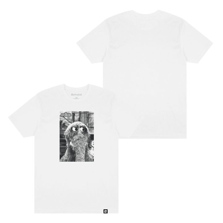 Sesame Street Snuffleupagus T-shirt - White