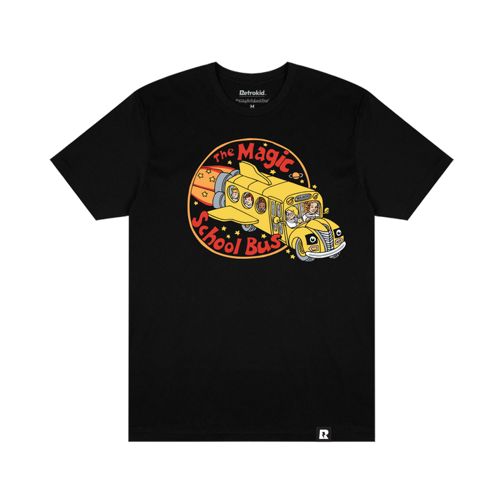 Magic School Bus Logo T-Shirt - Black