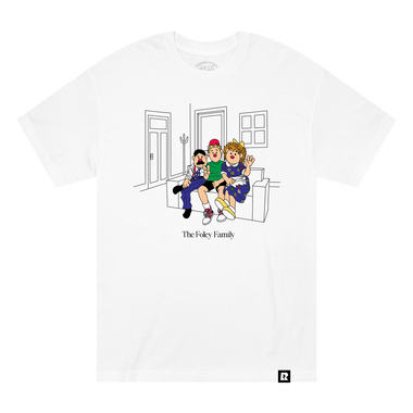 Big Comfy Couch Foley Family T-Shirt - White