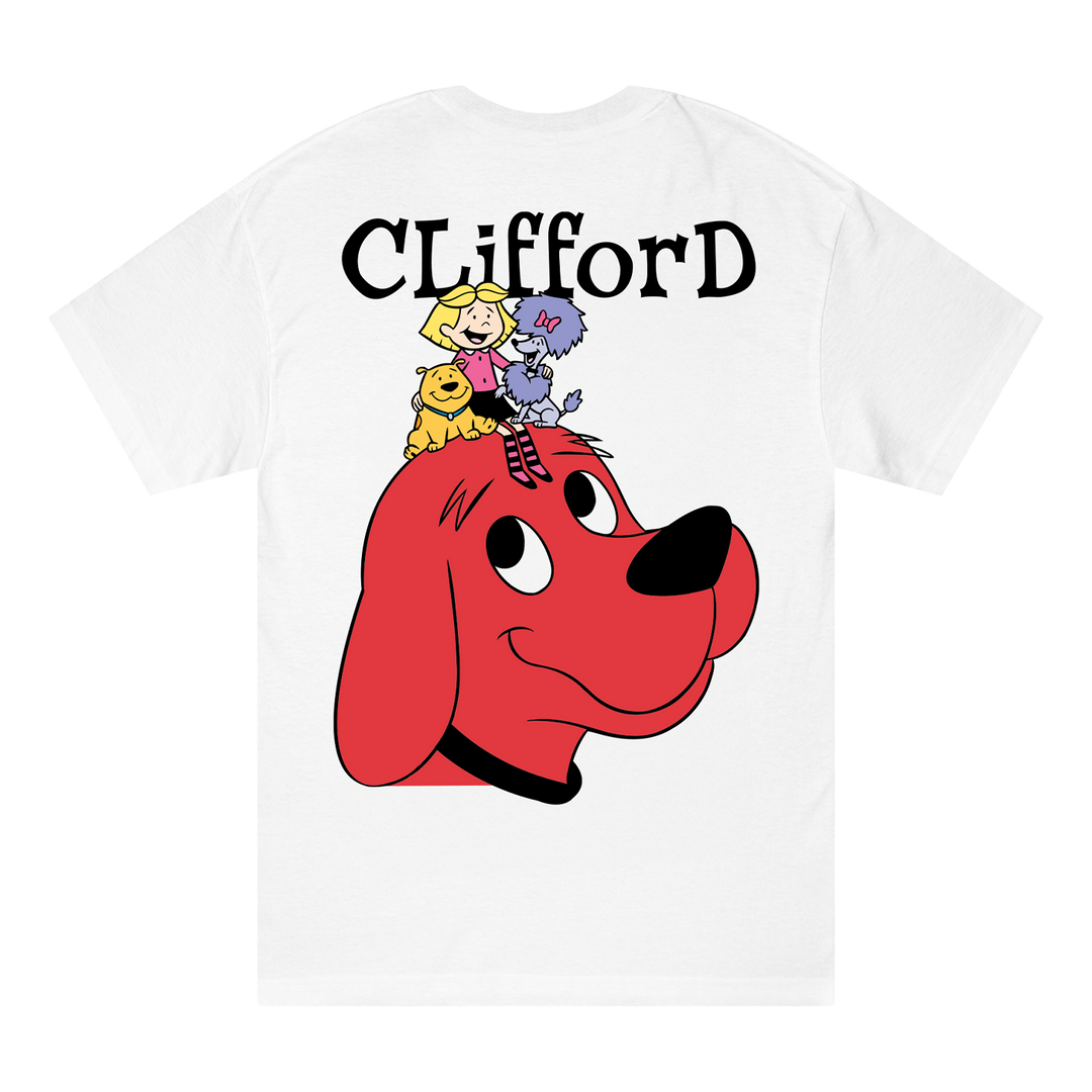 Clifford The Big Red Dog & Friends T-Shirt - White
