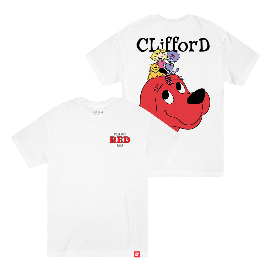 Clifford The Big Red Dog & Friends T-Shirt - White