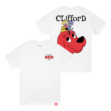 Clifford The Big Red Dog & Friends T-Shirt - White