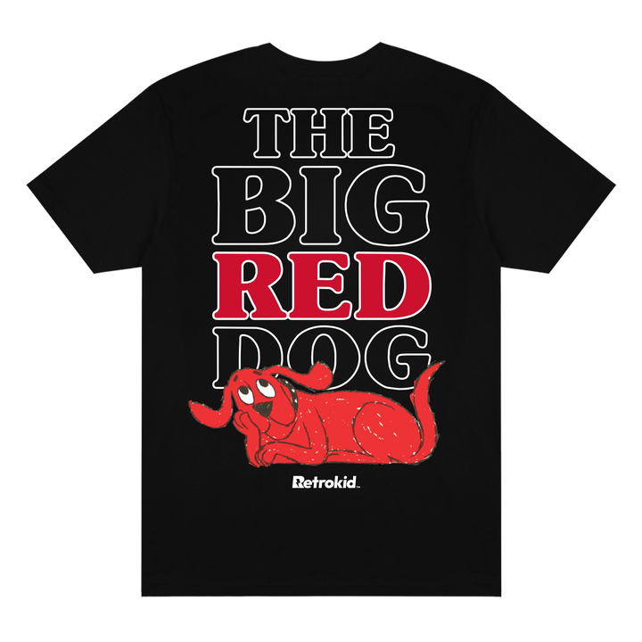 Clifford The Big Red Dog T-Shirt - Black