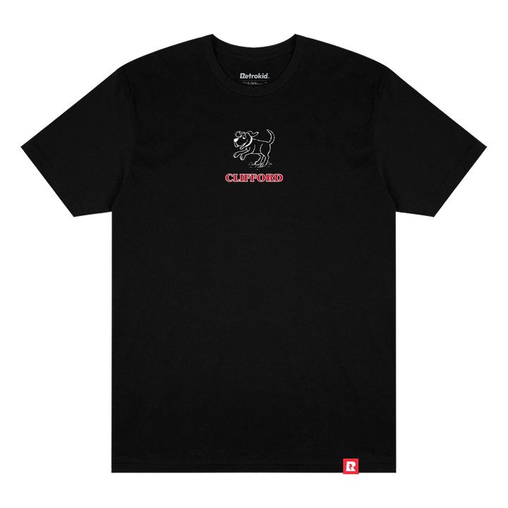 Clifford The Big Red Dog T-Shirt - Black