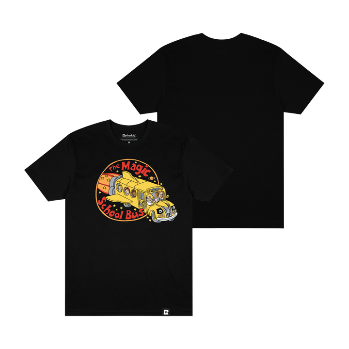 Magic School Bus Logo T-Shirt - Black