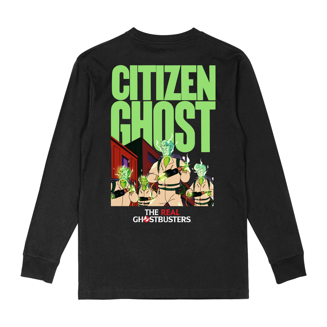 The Real Ghostbusters Spectral Glow Long Sleeve - Black