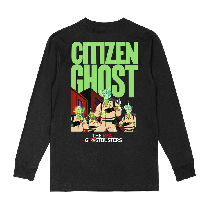 The Real Ghostbusters Spectral Glow Long Sleeve - Black
