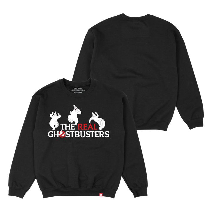 The Real Ghostbusters Glow Crewneck - Black