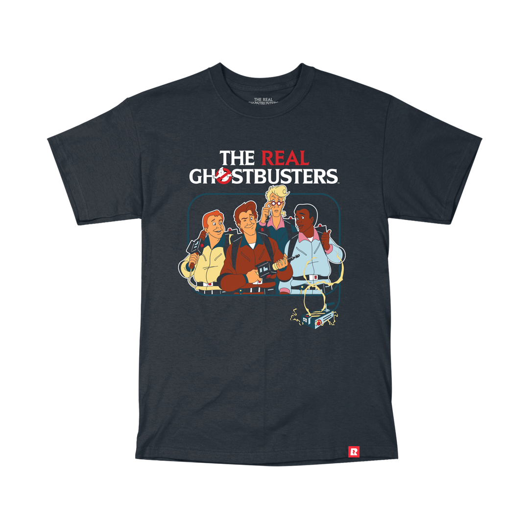 The Real Ghostbusters Investigators T-Shirt - Black