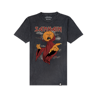 The Real Ghostbusters Samhain Vintage T-Shirt - Black