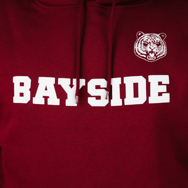 Saved by the Bell Bayside Varsity Hoodie - Maroon
