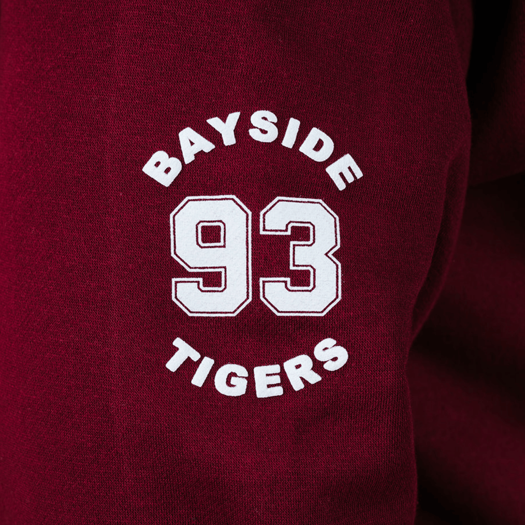 Saved by the Bell Bayside Varsity Hoodie - Maroon