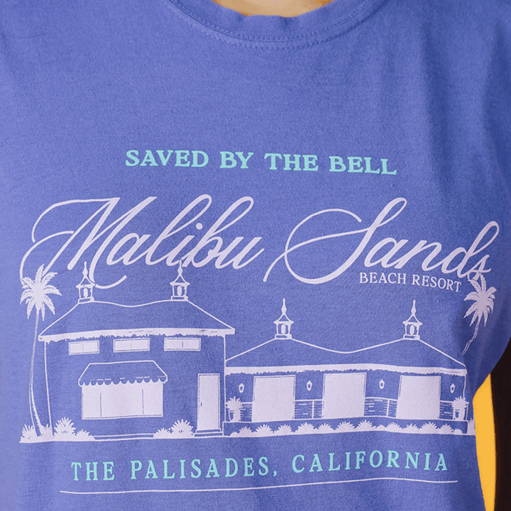 Saved by the Bell Malibu Sands T-Shirt - Periwinkle