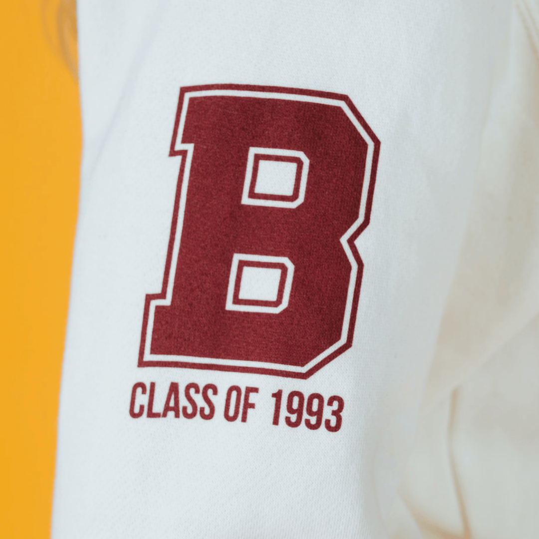 Saved by the Bell Bayside Alumni Hoodie - Bone