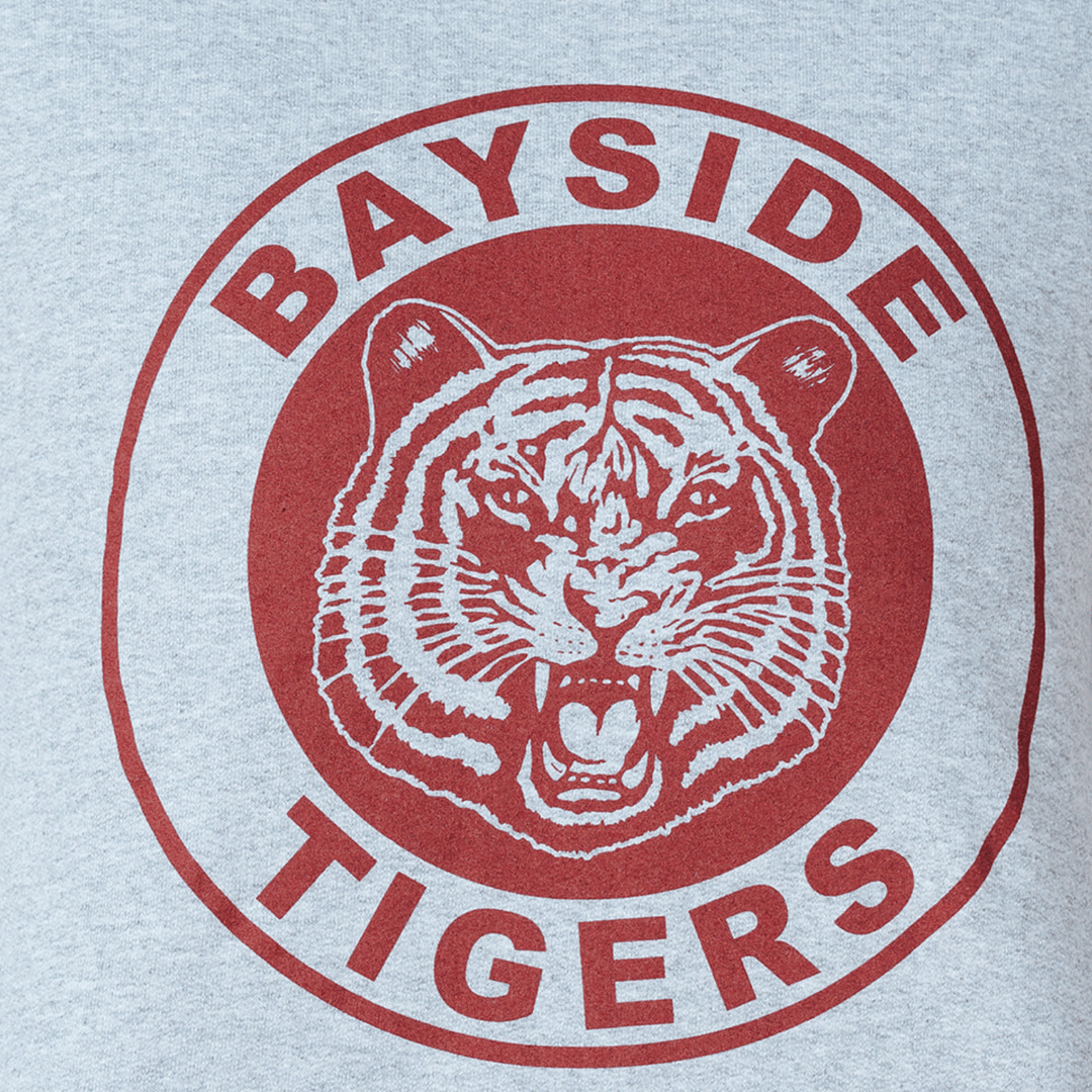 Saved by the Bell Bayside Crewneck - Heather Grey