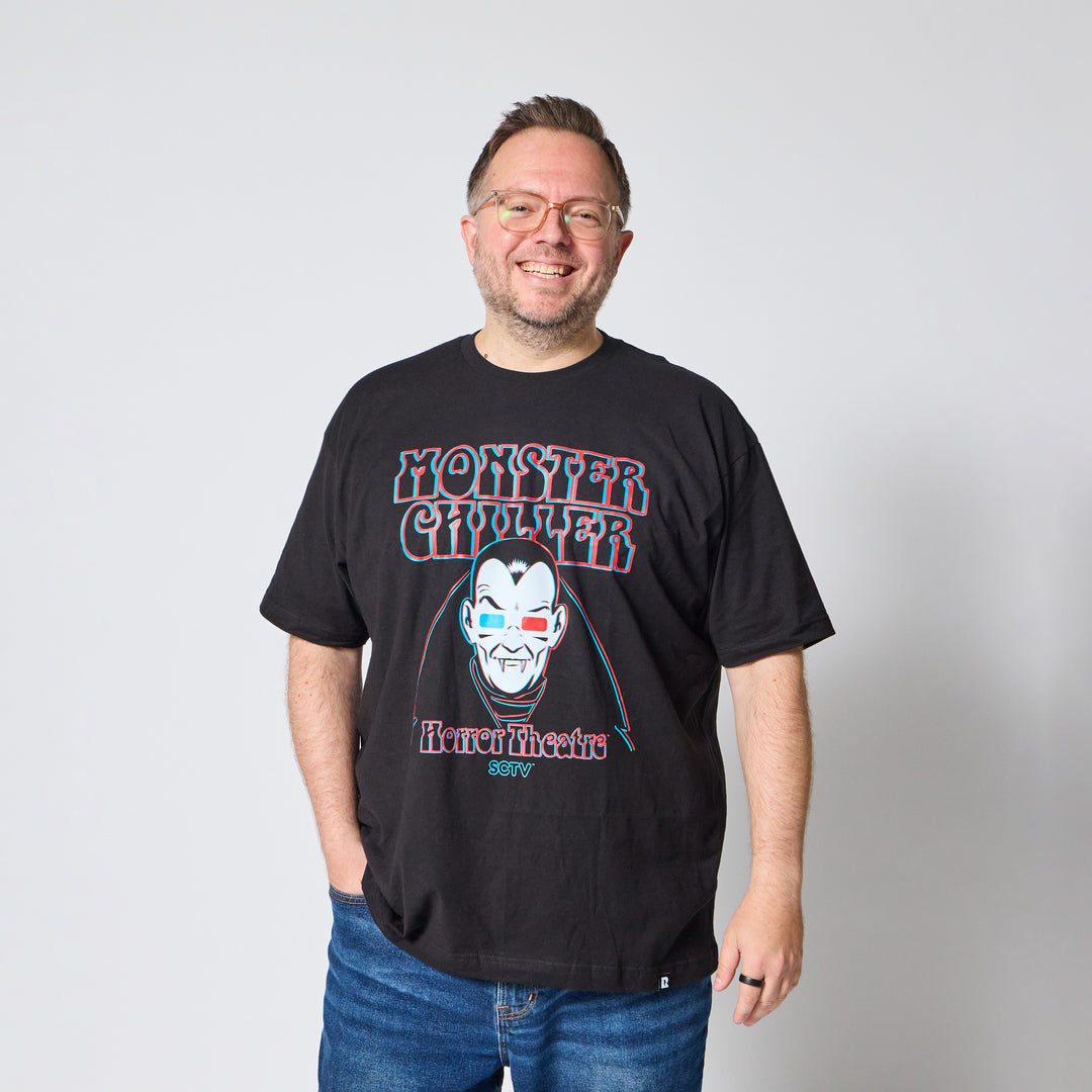 SCTV Count Floyd 3D T-Shirt - Black