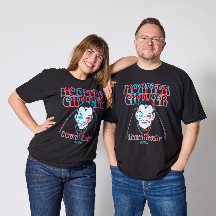 SCTV Count Floyd 3D T-Shirt - Black