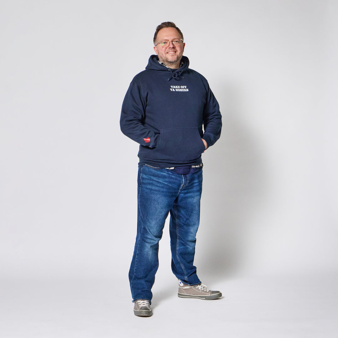 SCTV Bob & Doug Hoser Hoodie - Navy