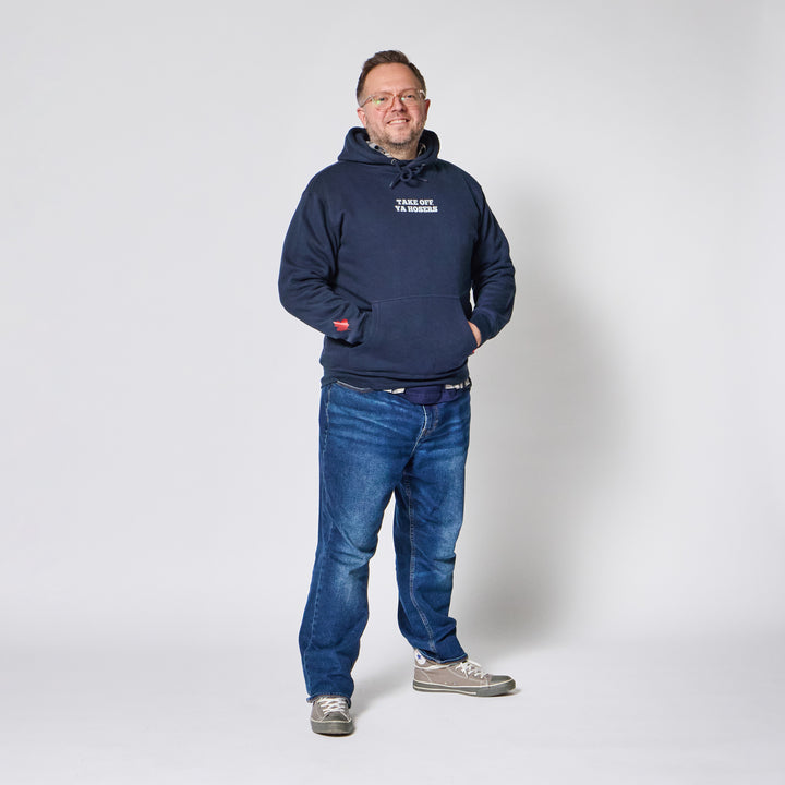 SCTV Bob & Doug Hoser Hoodie - Navy