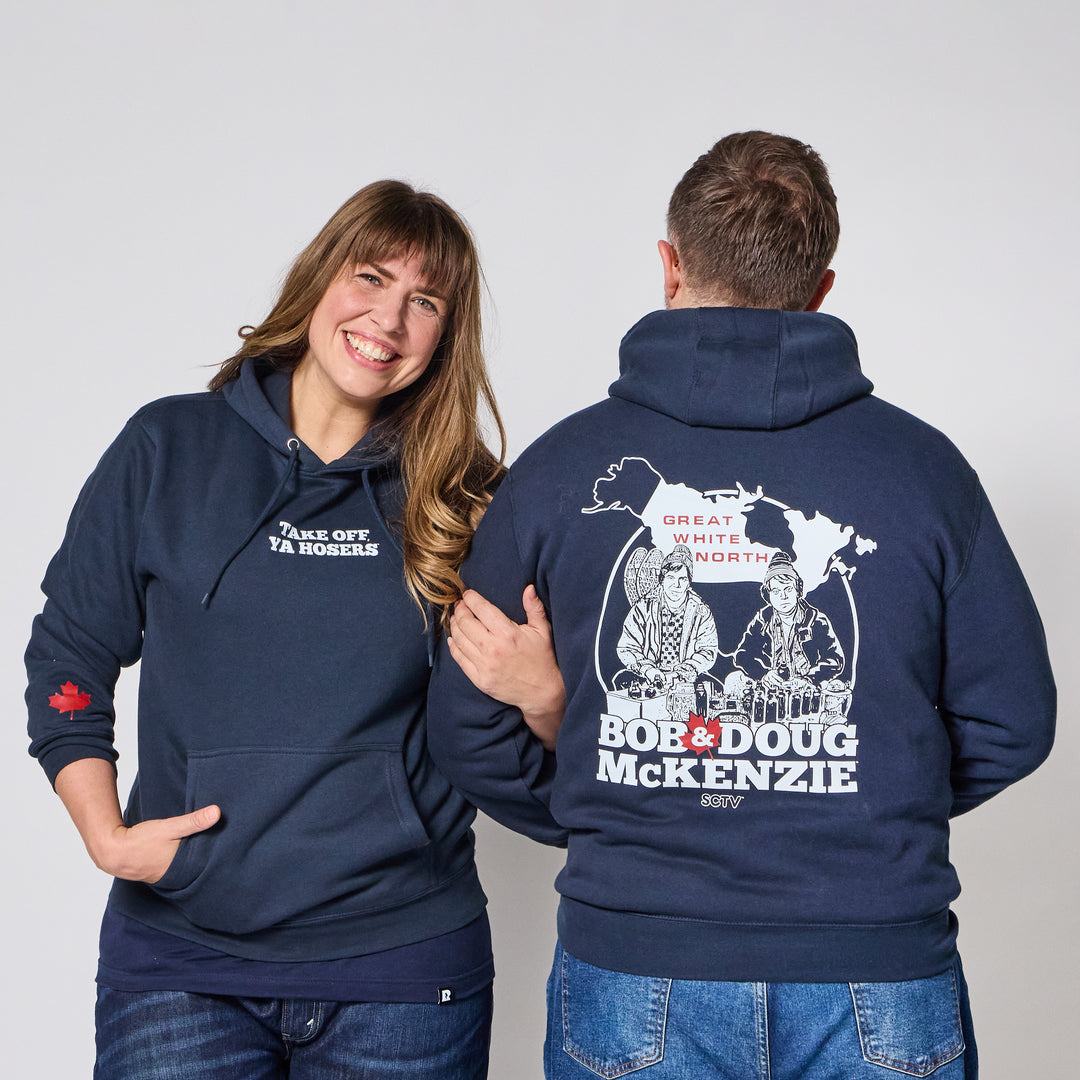 SCTV Bob & Doug Hoser Hoodie - Navy