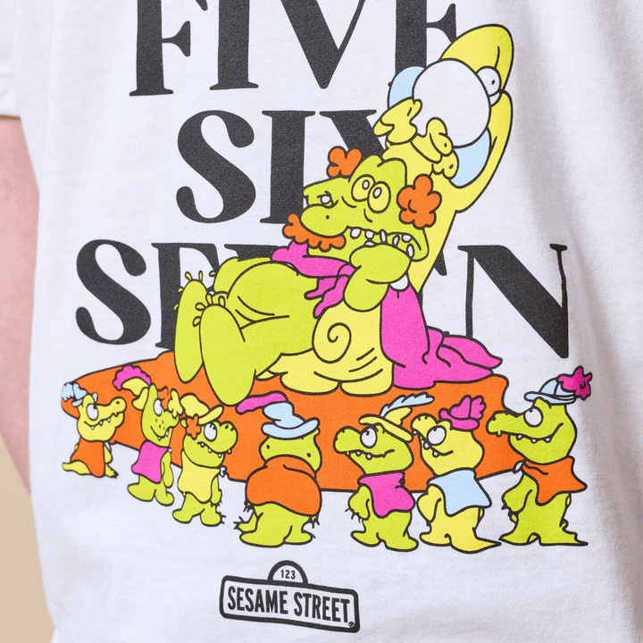Sesame Street Alligator King T-Shirt - White