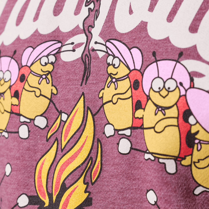 Sesame Street Ladybugs Picnic Crewneck - Berry